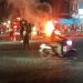Tidak Terakomodir, Casis Tamtama TNI-AD Bakar Ban dan Blokade Jalan