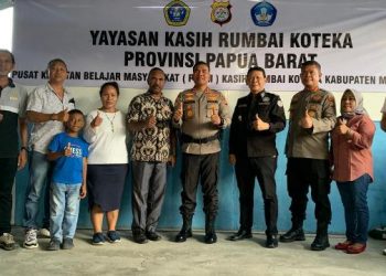 Rumah Belajar Yayasan Kasih Rumbai Koteka Diresmikan