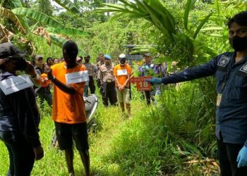 Tersangka AT dan SI Peragakan 26 Adegan Pembunuhan Berencana Aprince Sayori