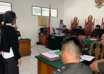 Kasus Penyalahgunaan Senpi, Pimpinan Sertu AFFJ harus Ikut Bertanggungjawab