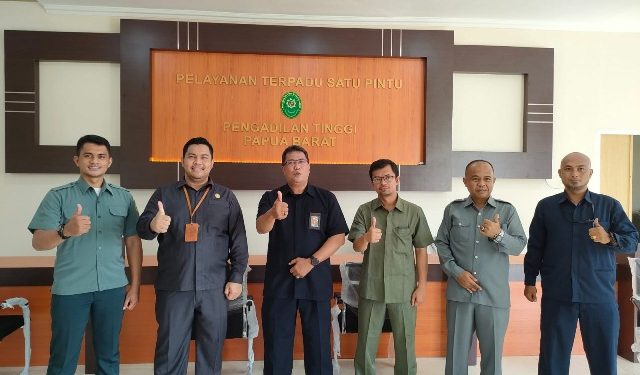 Biro Perlengkapan BUA MA RI Cek Kesiapan Kantor PT dan PTA Papua Barat di Manokwari