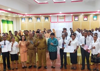 45 Pasutri Terima Akta Perkawinan dari Pemerintah