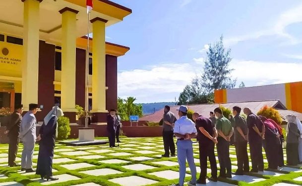 Kantor PA Manokwari Peringati Hari Kesaktian Pancasila