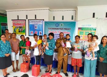 Penanganan Stunting di Manokwari Dimulai Dari Sowi, Bupati Target Jumlah Menurun dan Tidak Ada Kasus Baru