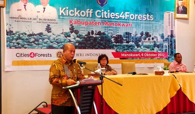 Pemda Manokwari Resmi Gabung Cities4Forests WRI Wujudkan Pembangunan Berkelanjutan
