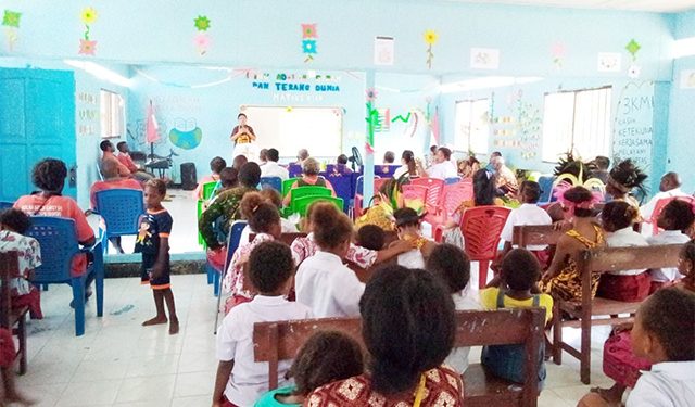 Majelis Pendidikan Kristen Kunjungi Sekolah YPK di Mansel