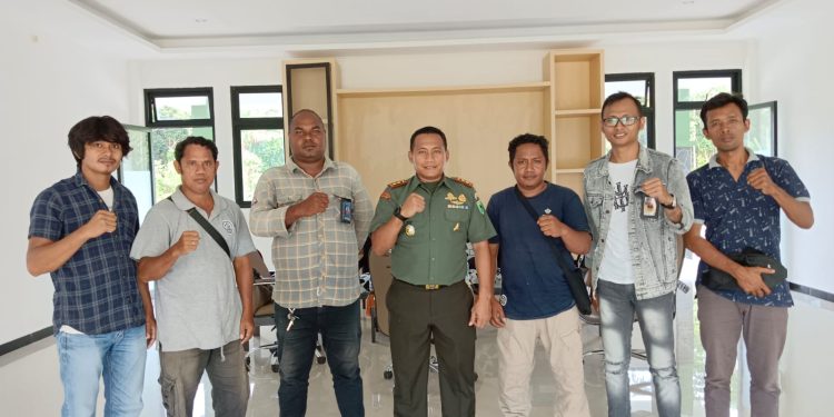 Silaturrahmi dengan IJMS, Dandim 1808 Mansel Ungkapkan Kekagumannya dengan Alam Papua