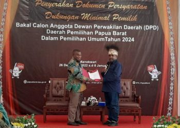 Serahkan 1.480 KTP, Samonsabra Tegas akan Taat dan Ikuti Aturan KPU