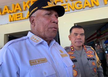 Optimalkan Pengamanan Selama Nataru, Polres Manokwari Bangun 4 Pos Pelayanan