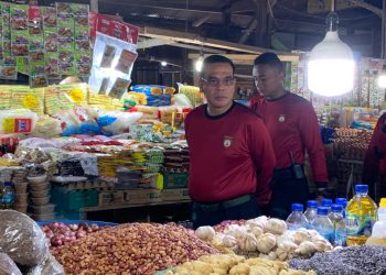 Optimalkan Pengamanan Selama Nataru, Polres Manokwari Bangun 4 Pos Pelayanan