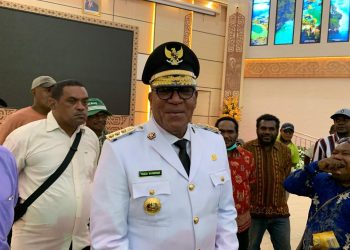 Pj Gubernur Papua Barat Open House di Kediaman Susweni
