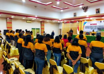 Lepas Tim Basket Manokwari, Bupati Berikan Pesan Penting