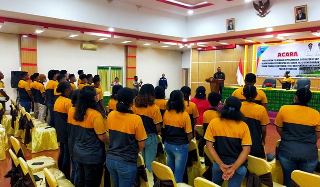 Lepas Tim Basket Manokwari, Bupati Berikan Pesan Penting