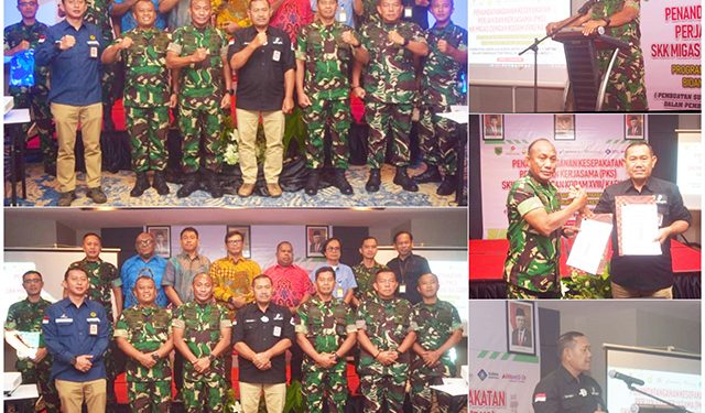 Pangdam XVIII/Kasuari Bersinergi dengan SKK Migas -KKKS Mengurangi Angka Stunting