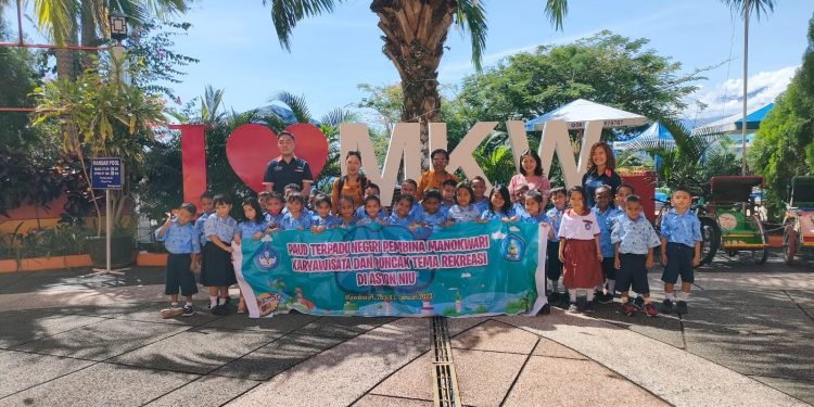 Karyawisata dan Puncak Tema Rekreasi TK Negeri Pembina Manokwari di Hotel Aston Niu Manokwari  