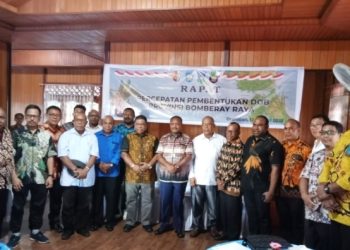 Empat Pemerintah Daerah Bertemu Bahas Kelanjutan Usulan DOB Provinsi Bomberay Raya  
