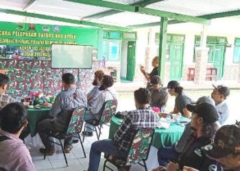 Coffee Morning, Dandim 1806 Bintuni Sosialisasikan Komcad Angkatan Darat