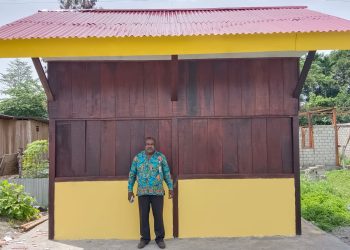 Lima Puluh Pondok untuk Mama-mama Papua di Mansel Akhirnya Terselesaikan
