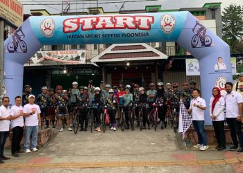 Event Grand Fondo, Puluhan Pesepeda Manokwari Tembus 100 Km