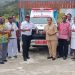 Bupati Waran Serahkan Bantuan Mobil Ambulance kepada Puskesmas Neney