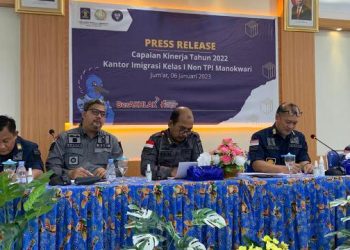Paparkan Capaian Kinerja 2022, Kanim Manokwari Target Optimalkan Pelayanan 2023