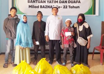 Puncak Peringatan HUT Ke-22, Baznas Bintuni Gelar Khitanan dan Santuni Anak Yatim Dhuafa 