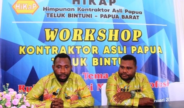 Workshop HIKAP Bintuni Libatkan 118 Kontraktor OAP, Diharapkan Jadi Ajang Motivasi Untuk Dorong Pembangunan 