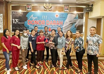 Donor Darah, Aston Niu Manokwari Berhasil Kumpulkan 66 Kantong