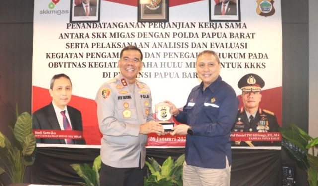 Polda Papua Barat Siap Berikan Pengamanan dan Penegakan Hukum pada Obvitnas Kegiatan Usaha Hulu Migas