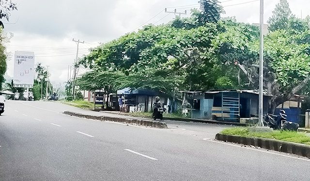 Kelurahan Sanggeng Sudah Menertibkan Pedagang di Depan Kantor Kejati Papua Barat