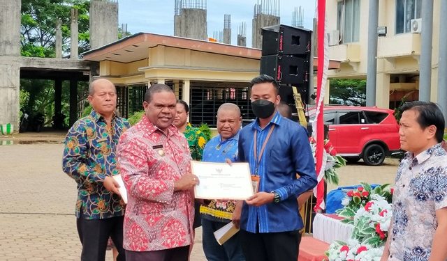 210 ASN Manokwari Naik Pangkat