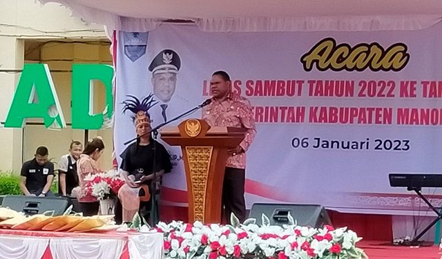 Transformasi 2022, Bupati Ajak Tingkatkan Produktifitas Membangun Manokwari