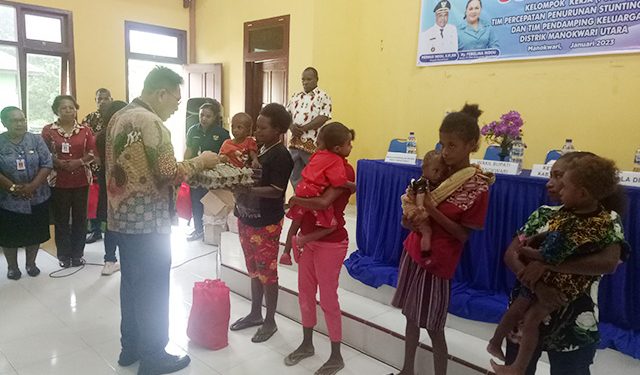Puluhan Kader Stunting di Distrik Manokwari Utara Mendapat Pembekalan