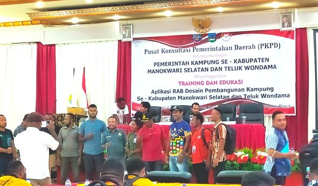 TPP Dorong Penggunaan Aplikasi RAB Desain Bagi Aparatur Kampung di Kabupaten Mansel