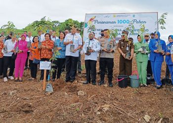 Pemprov Papua Barat Ikut Penanaman 1000 Pohon Secara Serentak