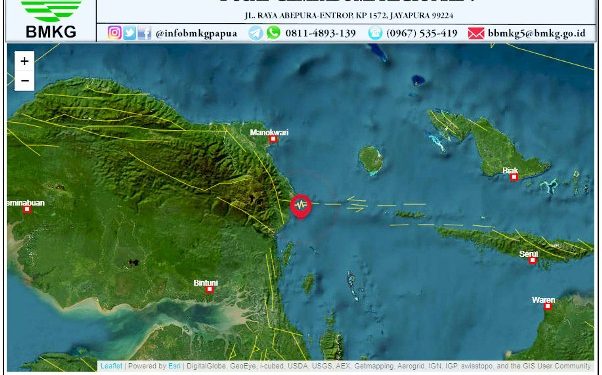 Warga Ransiki Sempat Panik Kemasin Barang Khawatir Tsunami Akibat Gempa Tektonik M4.7