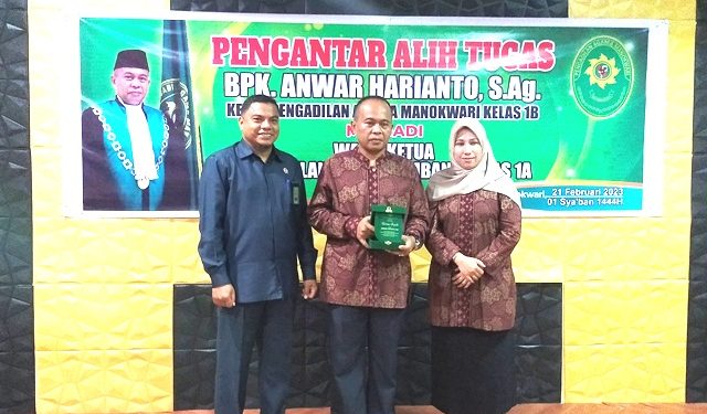 PA Manokwari Gelar Pengantar Alih Tugas Anwar Harianto