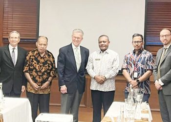 Bupati Bintuni Bertemu Tim TIAP LNG Project Bahas Sejumlah Isu Penting