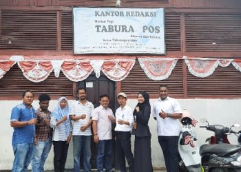 Tim BPKP PB Kunjungi Kantor Redaksi Tabura Pos