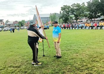 Dua Kontingen Cabor Basket dan Sepak Bola Wakili Papua Barat ke Tingkat Nasional