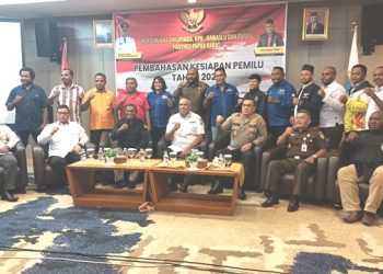 Forkopimda Bertemu Penyelenggara Pemilu dan Pimpinan Parpol