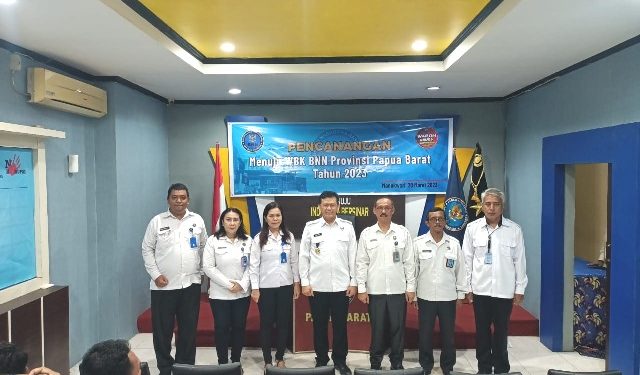 BNN Papua Barat Canangkan Zona Integritas Menuju WBK dan WBBM