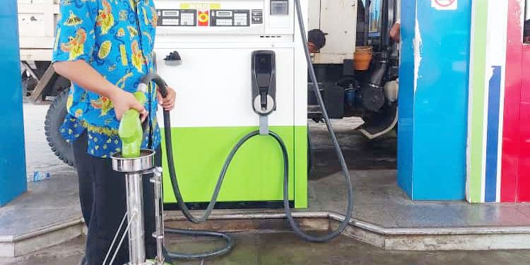 UPTD Metrologi Legal Rutin Tera Ulang Pompa SPBU Manokwari