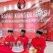 Rapat Konsolidasi PDI-P di Fakfak, Waran: Kader Partai Harus Berjuang Keras