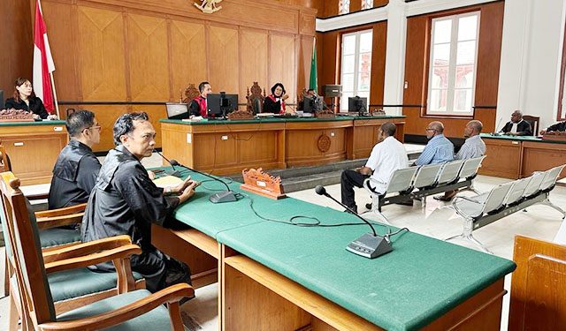 3 Terdakwa Pidana Makar di Manokwari Mulai Jalani Persidangan di PN Makassar