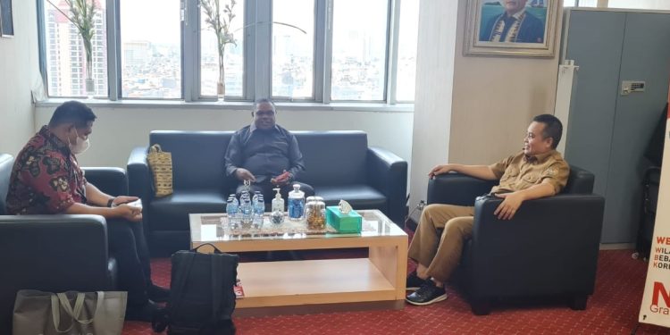 Tim BPKP PB Kunjungi Kantor Redaksi Tabura Pos