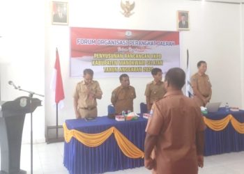 Wakil Bupati Mansel Tekankan Program Prioritas Pembangunan Dalam Forum Perangkat Daerah