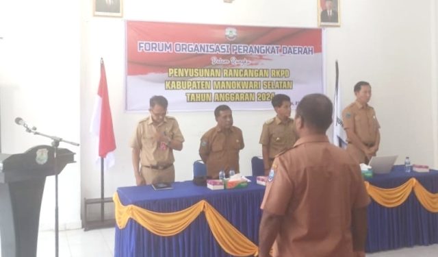 Wakil Bupati Mansel Tekankan Program Prioritas Pembangunan Dalam Forum Perangkat Daerah