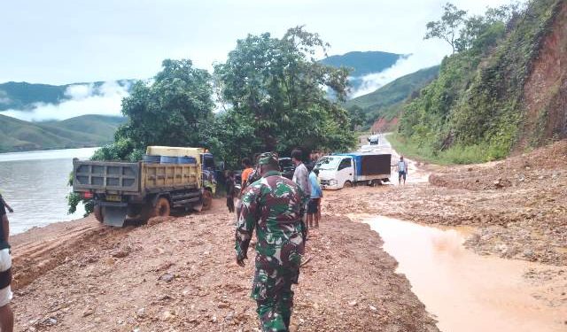 Distrik Momiwaren Dilanda Banjir dan Tanah Longsor
