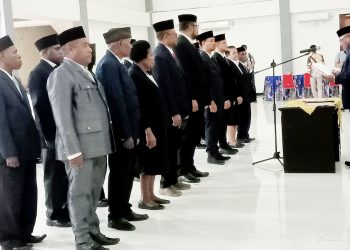 Jadi Pesta Demokrasi Bagi OAP, Wabup Minta Panitia dan Pengawas Pemilihan Anggota MRPB Kerja Jujur dan Adil